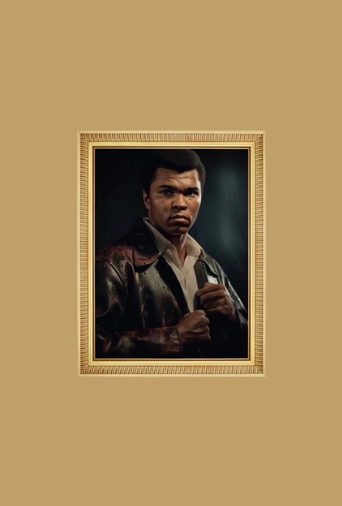 "Muhammad Ali Canvas Wall Art: Immortalize the Greatest!"