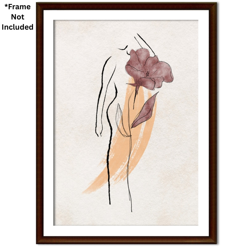 Botanical Wall Art, Nature Bedroom Poster, Floral Prints