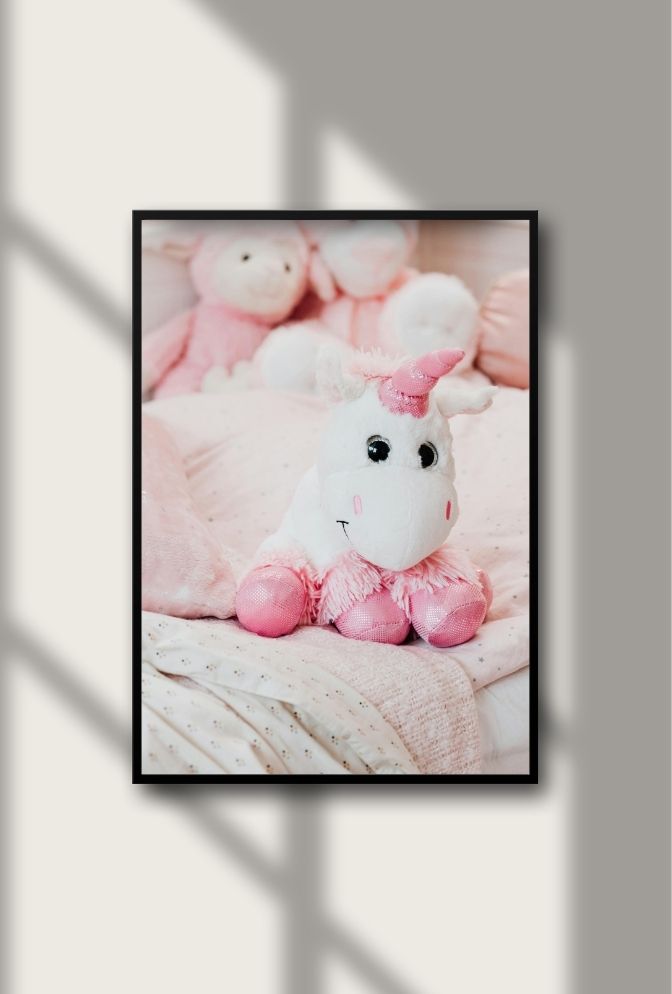 Sparkle Unicorn: Dreamy Canvas Art