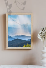 Blue Ridge Majesty: Canvas Mountain Art