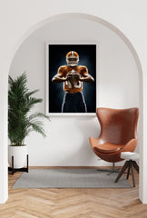 Gridiron Glory Canvas Art
