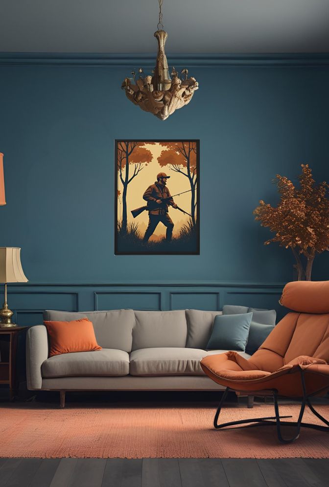 The Hunter's Path: Capture the Spirit of the Hunt with Canvas Art