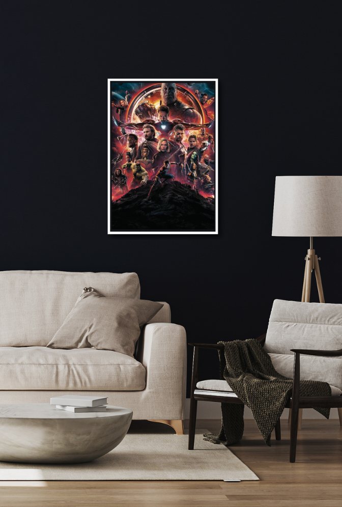 Avengers Canvas Wall Art Poster