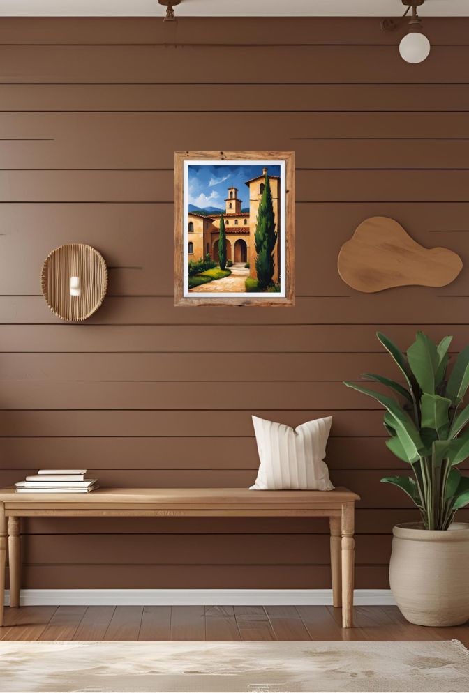 Elegant Tuscan Canvas Wall Art for Timeless Decor