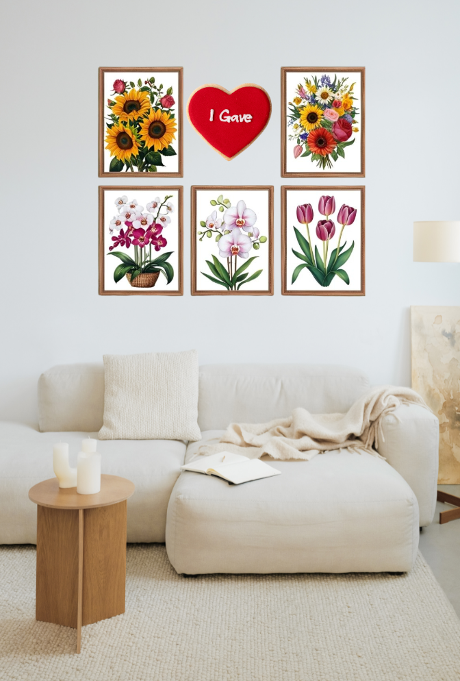 Five Piece Canvas Wall Art Poster