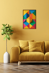 Modern Geometry: Striking Geometric Canvas Wall Art