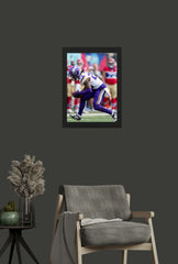 Minnesota Vikings Action Canvas Art - NFL Football Wall Decor