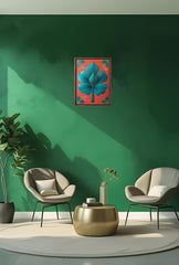 Turquoise Canvas Wall Art for Modern Homes