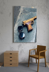 Art of the Firearm: Bold Gun Canvas Wall Art for Modern Spaces