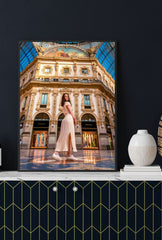 Chic Prada Canvas Art: Style Your Walls with Luxury