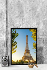Parisian Charm: Capture the Romance of the Eiffel Tower with Canvas Wall Art