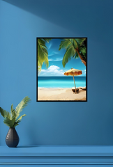 Tropical Beach Canvas Wall Art: Bring the Coastal Magic Indoors