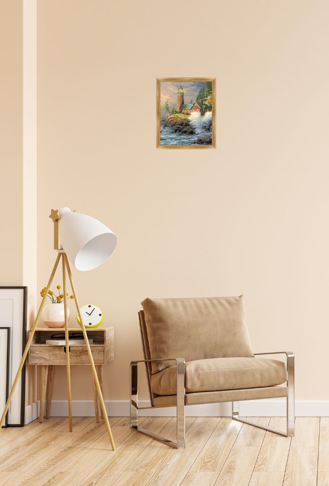 "Thomas Kinkade Canvas Wall Art: Illuminate Your Home with Light"