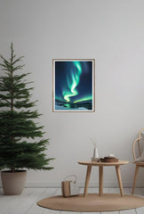 Aurora's Dance: Northern Lights Canvas Art