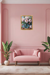 Blush Peonies Canvas Art - Bring Floral Elegance to Your Home
