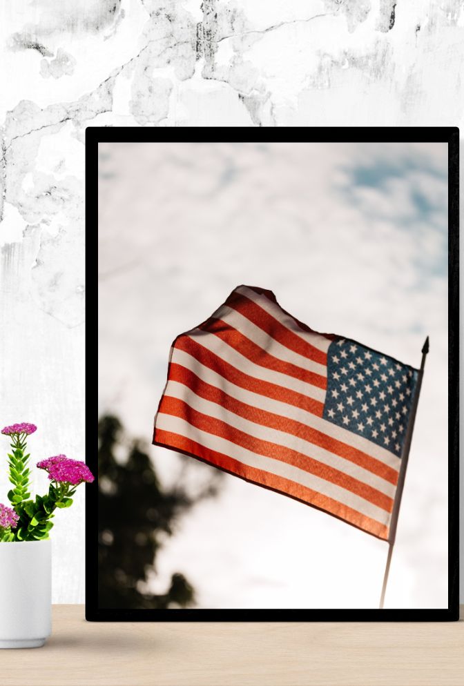 Patriotic Pride Canvas Art: Celebrate American Spirit