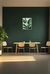 Verdant Vibes: Bring Nature Indoors with Green Plant Canvas Art