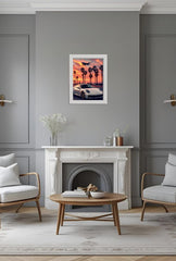"Porsche 911 Canvas Art: Capture the Thrill of the Ride"