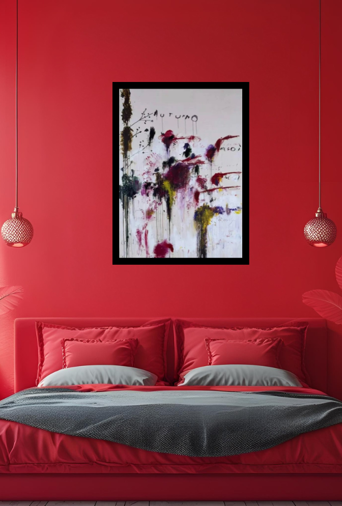 Twombly Gidee on Canvas Wall Art: Where Chaos Meets Elegance