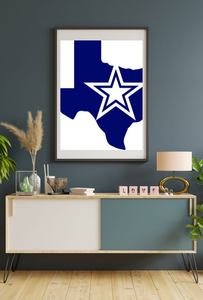 America's Team: Dallas Cowboys Canvas