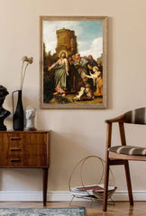 Faith's Reward: Jesus and the Canaanite Woman Canvas