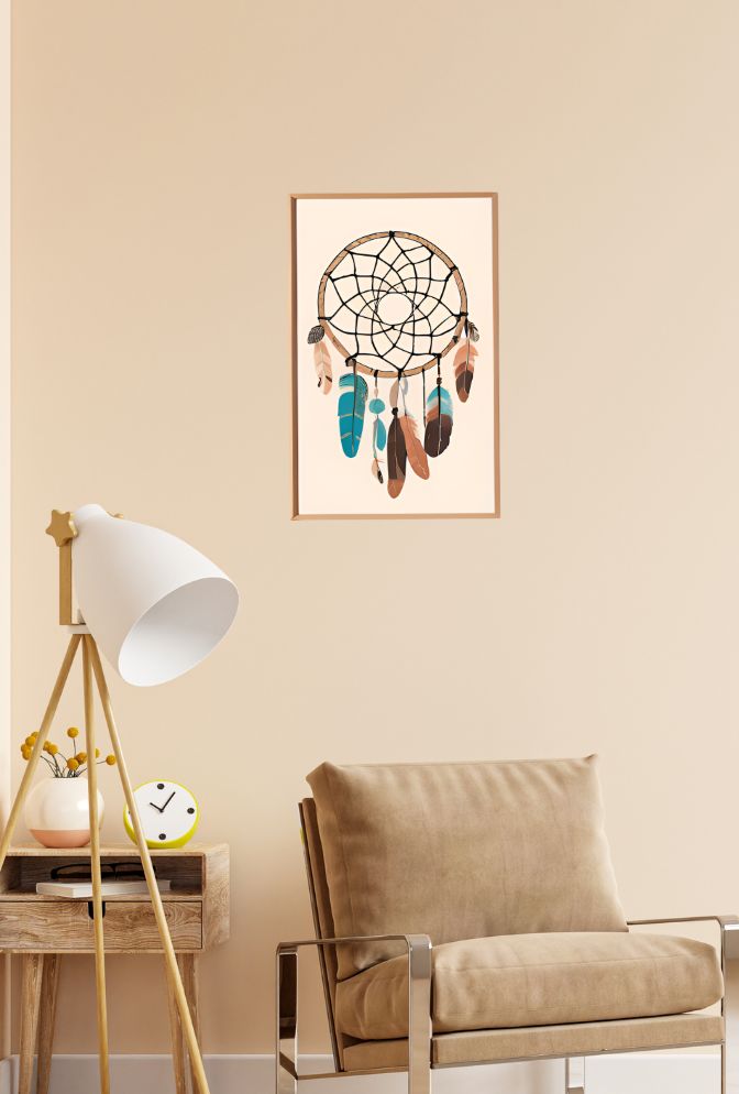 Ganfaner Unique Boho Canvas Wall Art