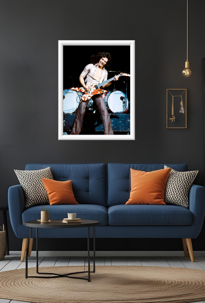 Ganfaner Van Halen Canvas Wall Art: More Than Art—A Tribute to the Kings of Hard Rock