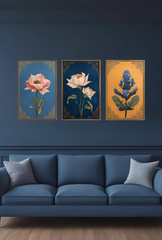 Ganfaner Trio Canvas Magic:Stunning Wall Art Sets for Your Space