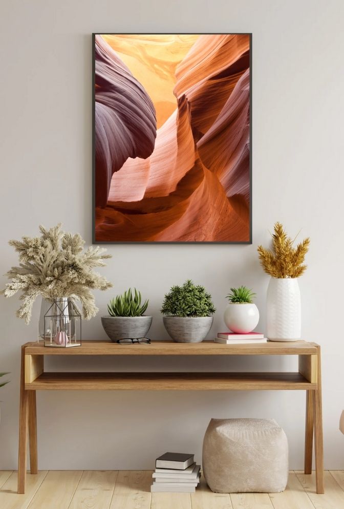 Canyon Light: Antelope Canyon Arizona Canvas Art