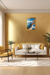 Santorini Sunset: Bring Greek Island Beauty to Your Walls