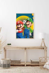 Mario & Luigi: Brothers in Action Canvas Art
