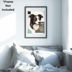 Custom Pet Portraits, personalized bedroom art, pet lover poster