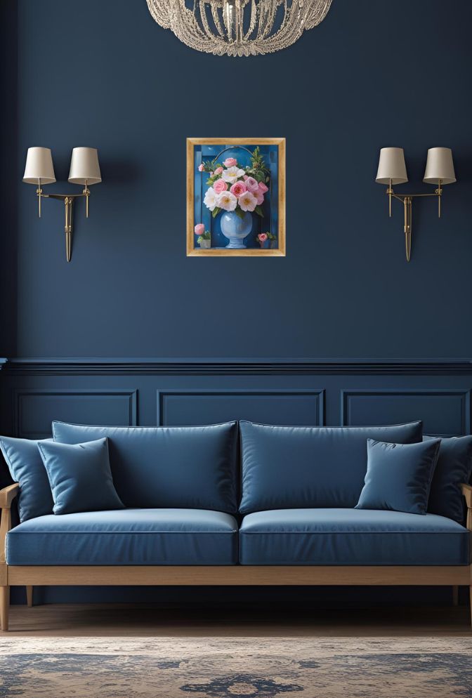 Timeless Brushstrokes: Oil Painted Canvas Wall Art