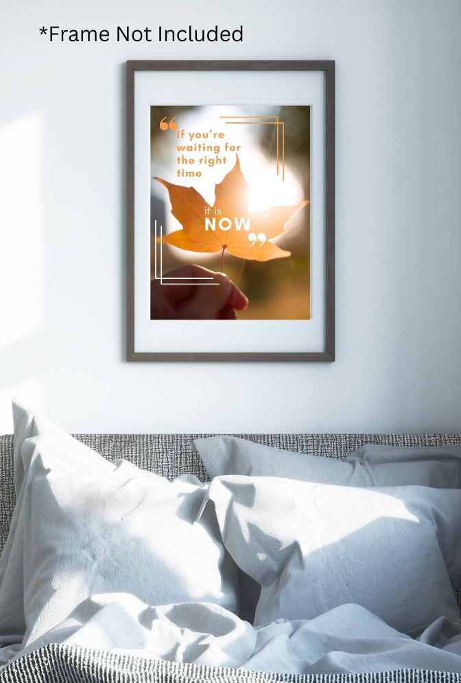 Autumn Canvas Wall Art Poster.