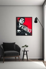 Scarface: Tony Montana Canvas Art - "Say Hello!"