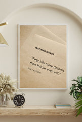 Inspiring Quotes Canvas Art: Motivate Your Space