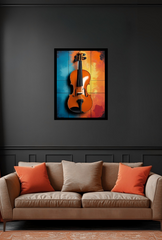 Violin Canvas Wall Art: Strings of Visual Harmony