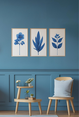 Cute Triplet Memory Wall Art Poster Canvas For Home-Ganfaner