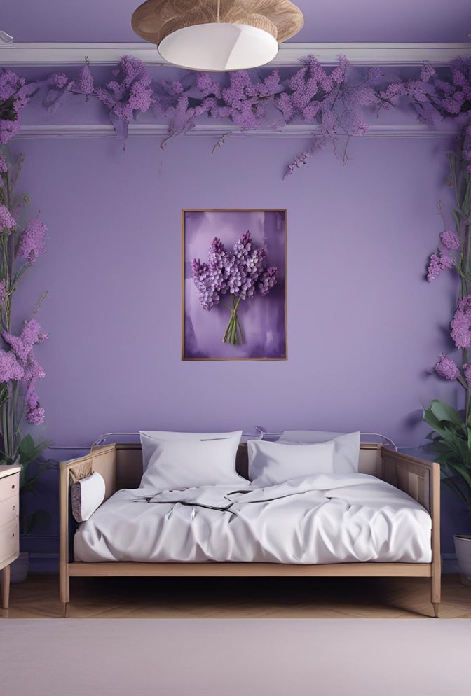 Lilac Dreams: Capture Spring's Beauty with Canvas Art