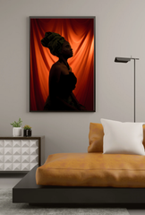 African Radiance Canvas Art