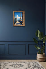 Harbor View: Dockside Canvas Art