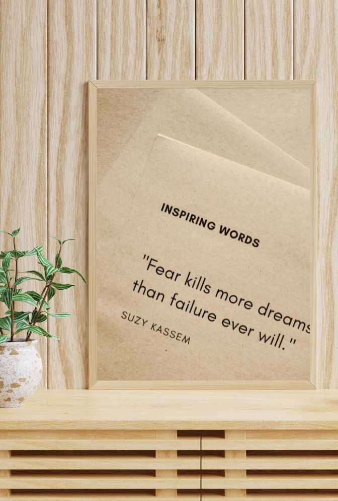 Inspiring Quotes Canvas Art: Motivate Your Space
