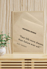 Inspiring Quotes Canvas Art: Motivate Your Space