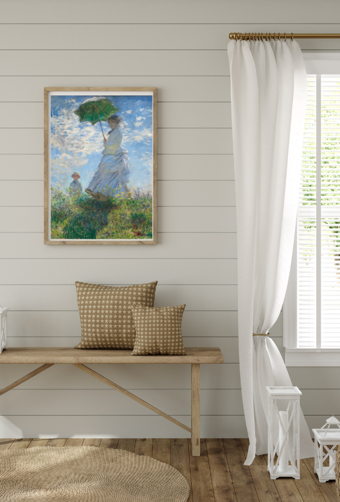 Monet Canvas Wall Art Poster