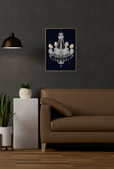 Dazzling Illumination: Elevate Your Walls with Chandelier Canvas Wall Art