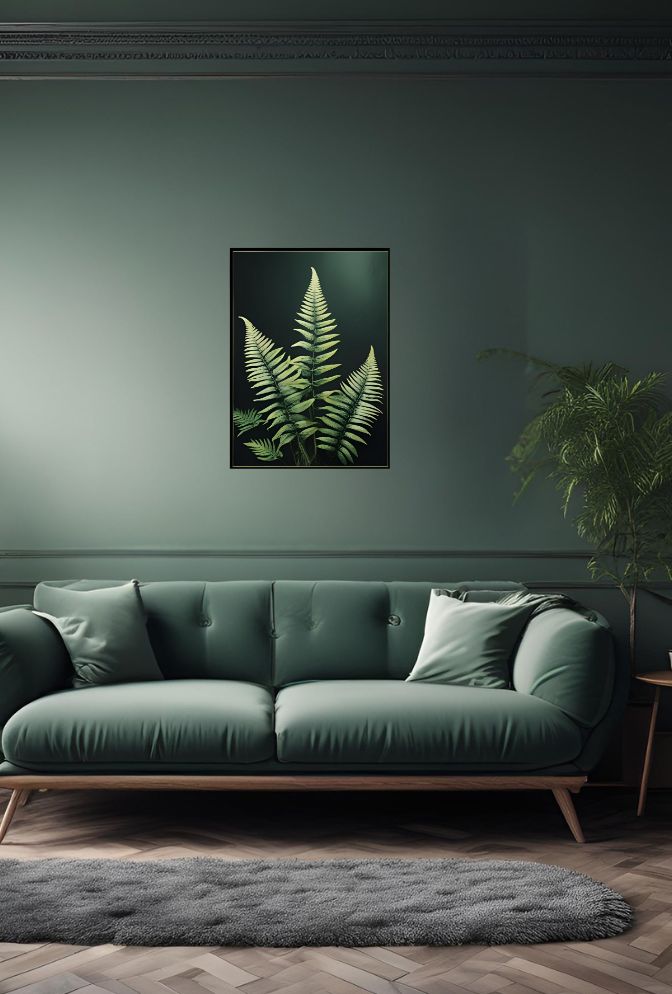 Fern Canvas Wall Art: Bring Nature's Tranquility Home