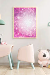 Glimmering Glam: Bling Canvas Wall Art