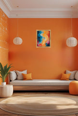 Gradient Dreams: Ombre Canvas Wall Art