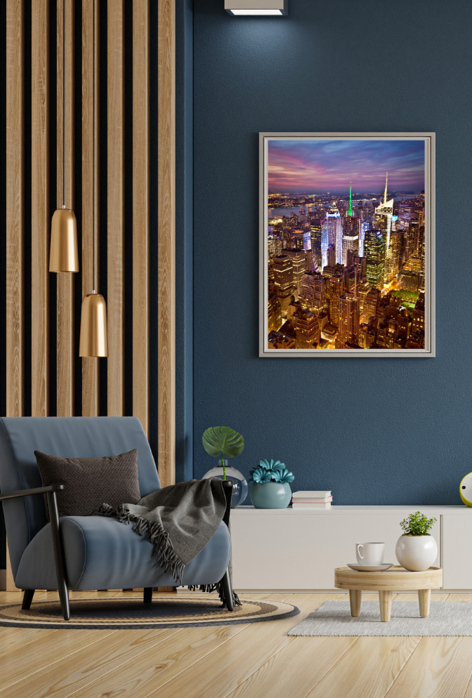 New York Canvas Wall Art Poster