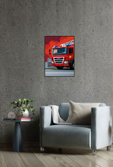 Fire Engine Canvas Wall Art: Fuel Their Imagination